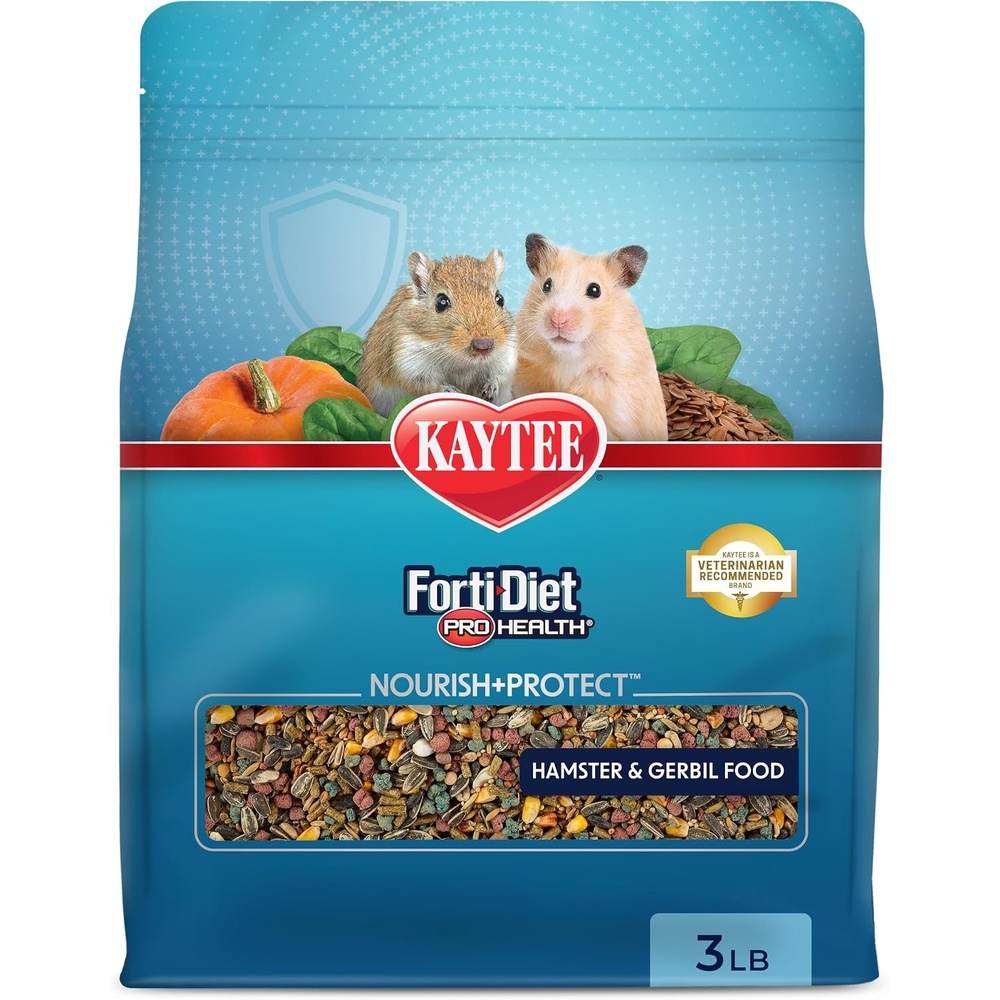 image:imageKaytee FortiDiet Pro Health NourishProtect Hamster Food amp Gerbil Food3 Pound Pack of 1