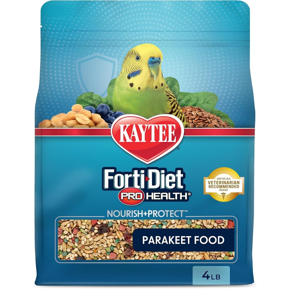 image:imageKaytee FortiDiet Pro Health NourishProtect Parakeet Food 4 Pounds64 Ounce Pack of 1