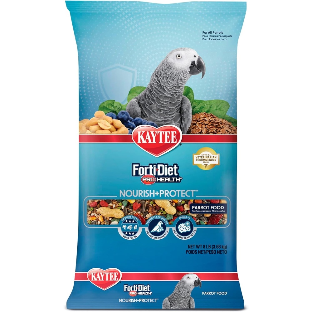 image:imageKaytee FortiDiet Pro Health NourishProtect Parrot Food 25 Pounds8 Pound Pack of 1