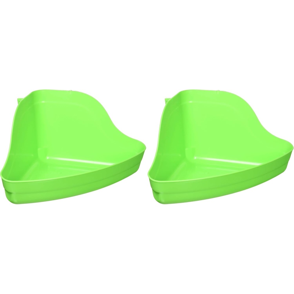 image:imageKaytee HiCorner Litter Pan Assorted Colorsyth m Pack of 2