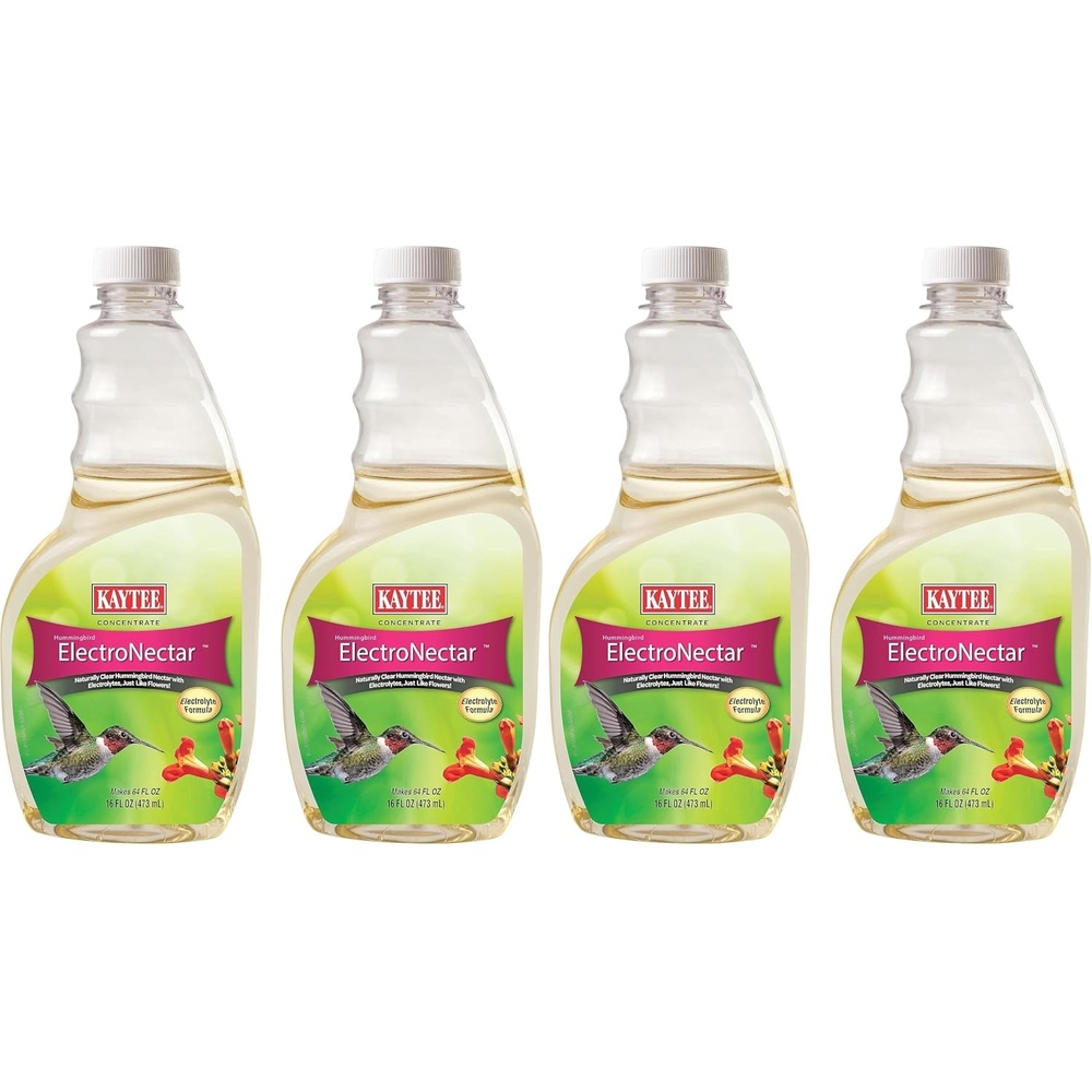 image:imageKaytee Hummingbird ElectroNectar Wild Bird Food Ready to Use 64 Ounces16 Fl Oz Pack of 4