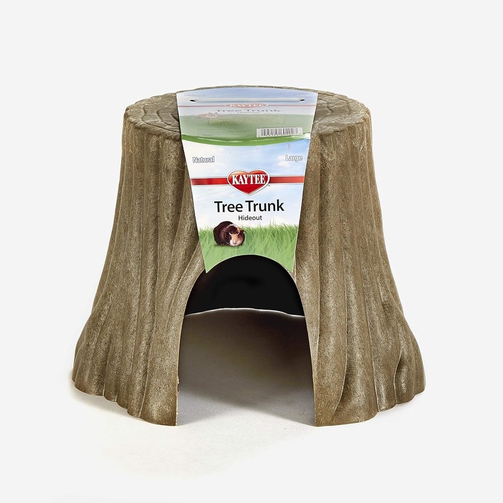 image:imageKaytee Natural Tree Trunk Hideout for Rabbits and Guinea Pigs Small108L x 100W x 80H
