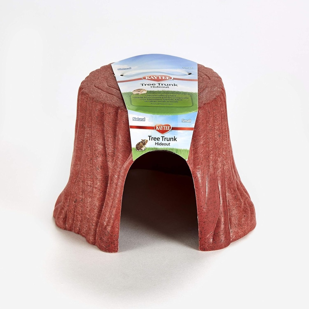 image:imageKaytee Natural Tree Trunk Hideout for Rabbits and Guinea Pigs Small55L x 50W x 38H Pack of 12