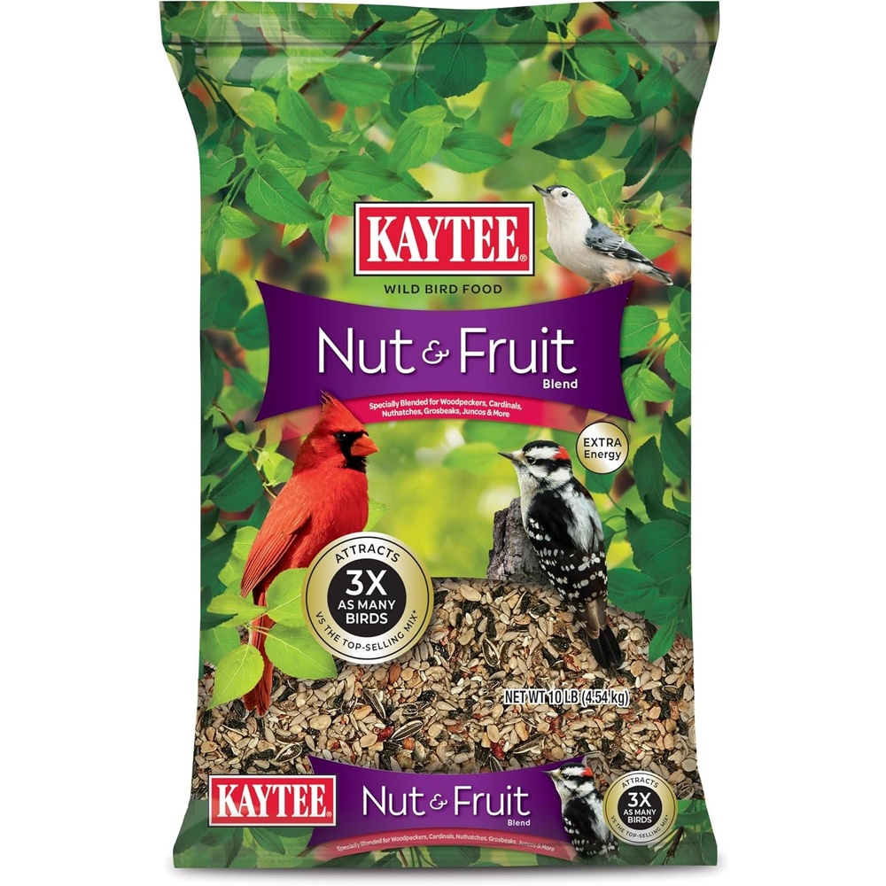 image:imageKaytee Nut amp Fruit Wild Bird Seed 5 lb10 Pound Pack of 1