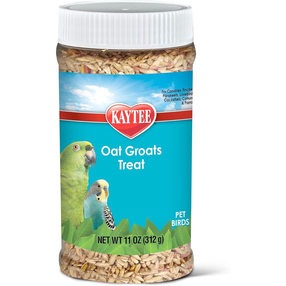 image:imageKaytee Oat Groats Treat Jar for Pet Birds 11 Ounces11 Ounce Pack of 1