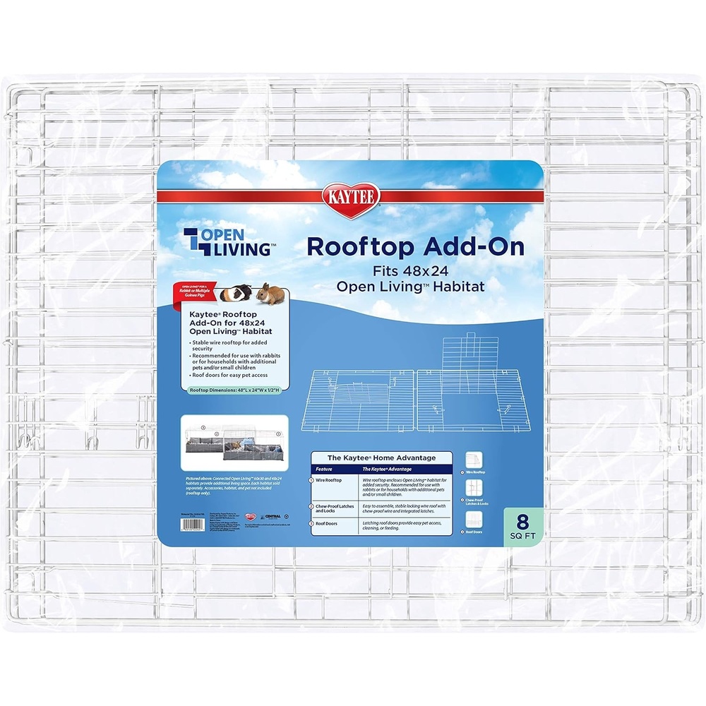 image:imageKaytee Open Living Pet Guinea Pig or Rabbit Habitat Replacement Liner 48 x 24480L x 240W x 02H