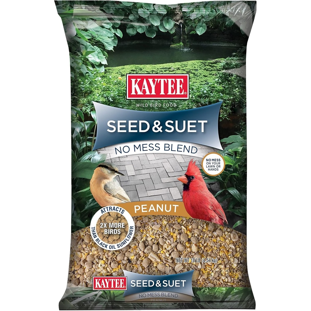 image:imageKaytee Seed amp Suet No Mess Peanut 10 Pounds10 Pound Pack of 1