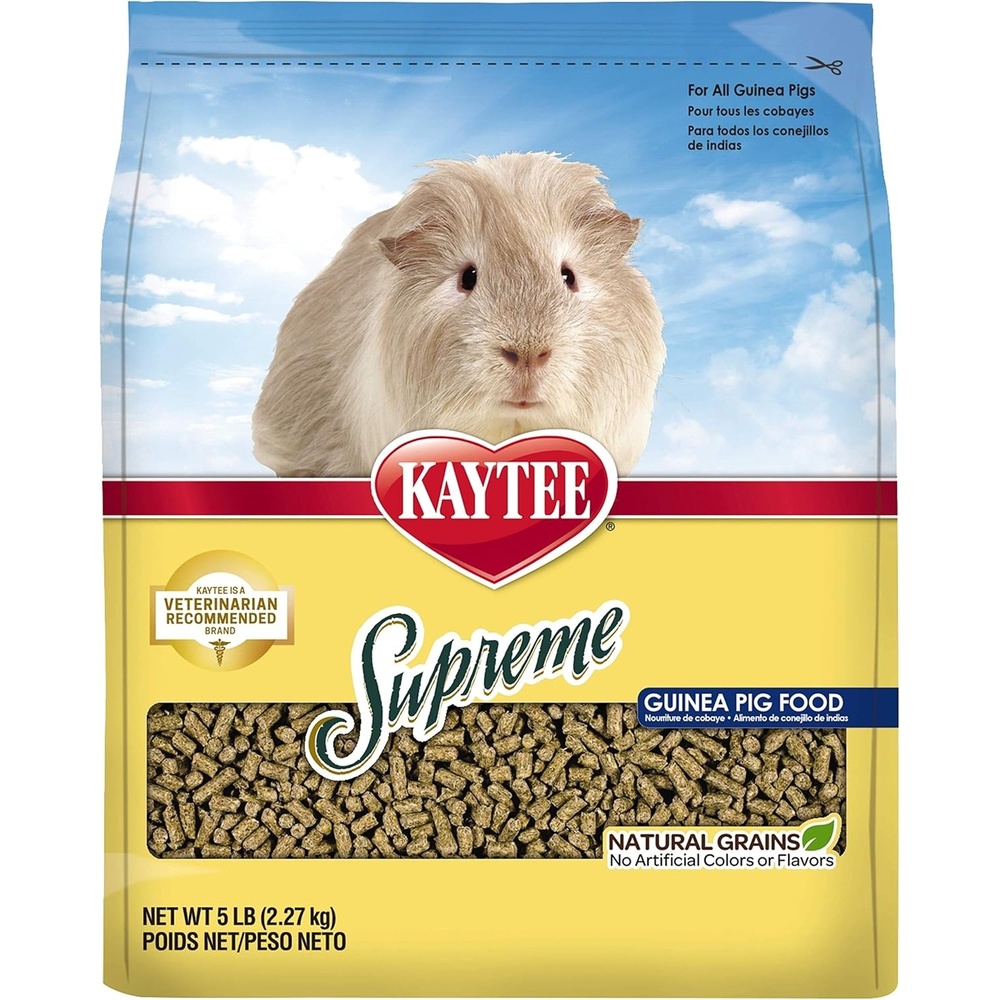 image:imageKaytee Supreme Guinea Pig Food Unflavored 5 Lb5 Pound Pack of 1