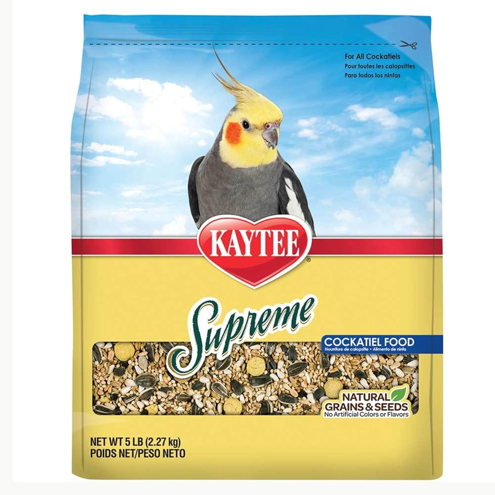image:imageKaytee Supreme Pet Cockatiel Food 5 Pounds5 Pound Pack of 1