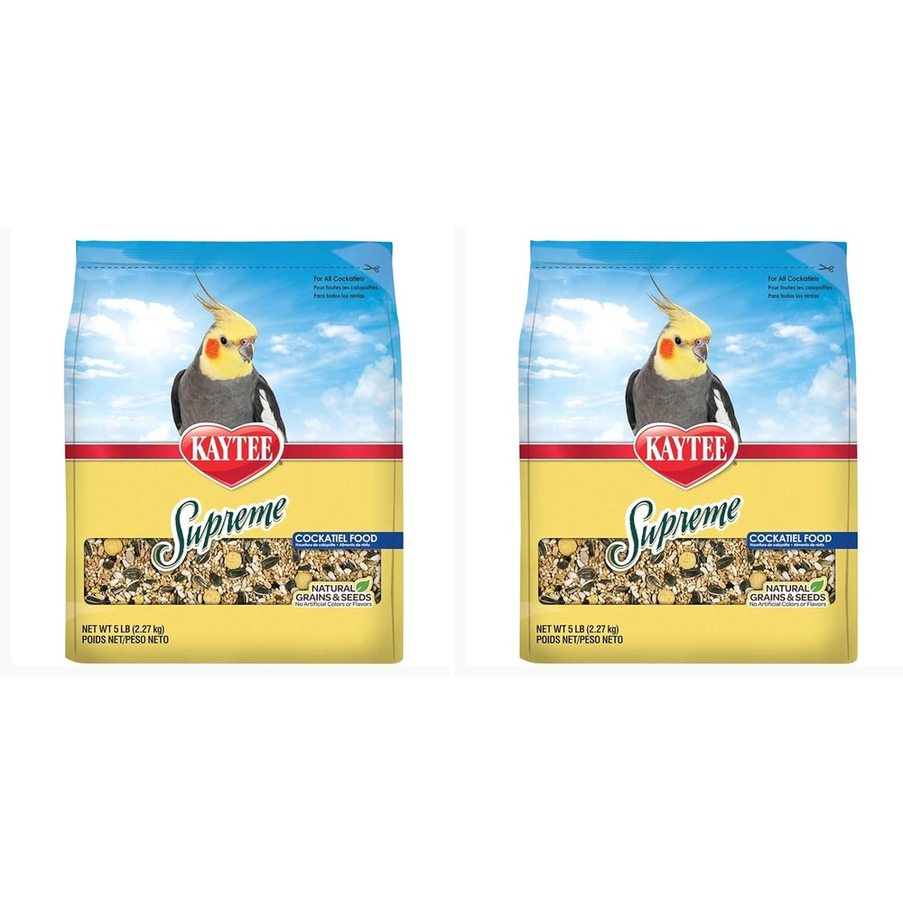 image:imageKaytee Supreme Pet Cockatiel Food 5 Pounds5 Pound Pack of 2