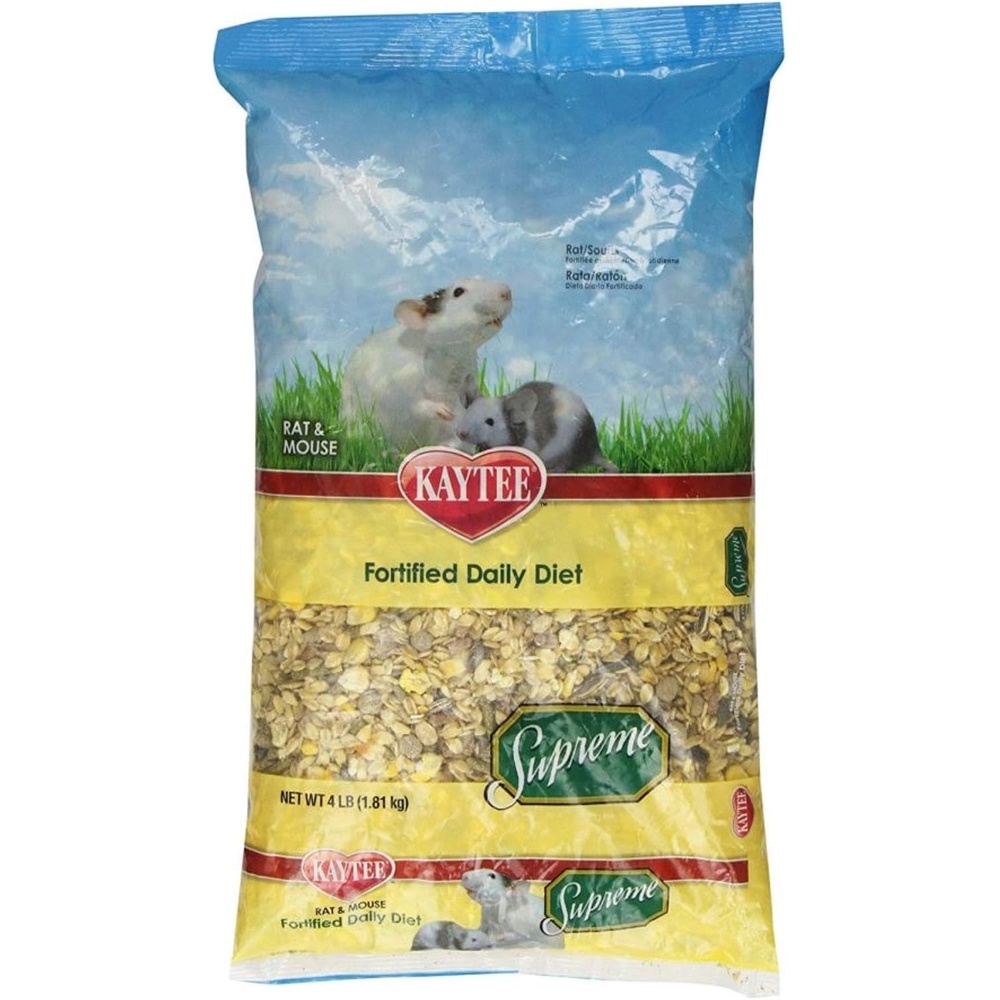 image:imageKaytee Supreme Pet Mouse and Rat Food 4 lb20 Pound Pack of 1