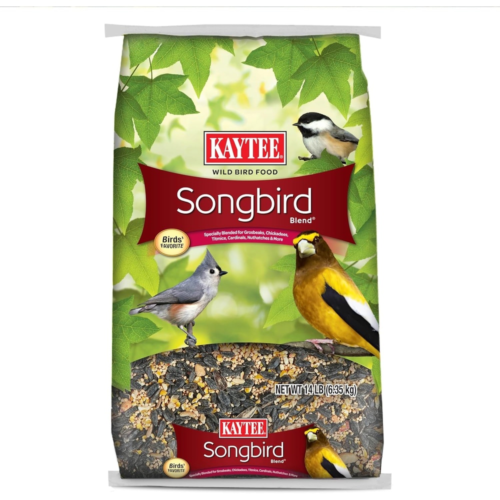 image:imageKaytee Wild Bird Songbird Blend Food Seed 7 Pound14 Pound Pack of 1