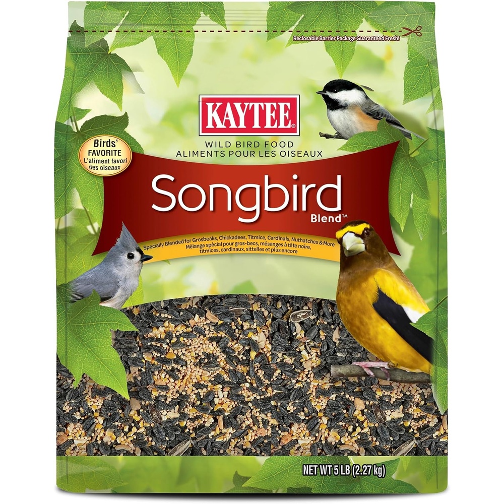 image:imageKaytee Wild Bird Songbird Blend Food Seed 7 Pound5 Pound Pack of 1