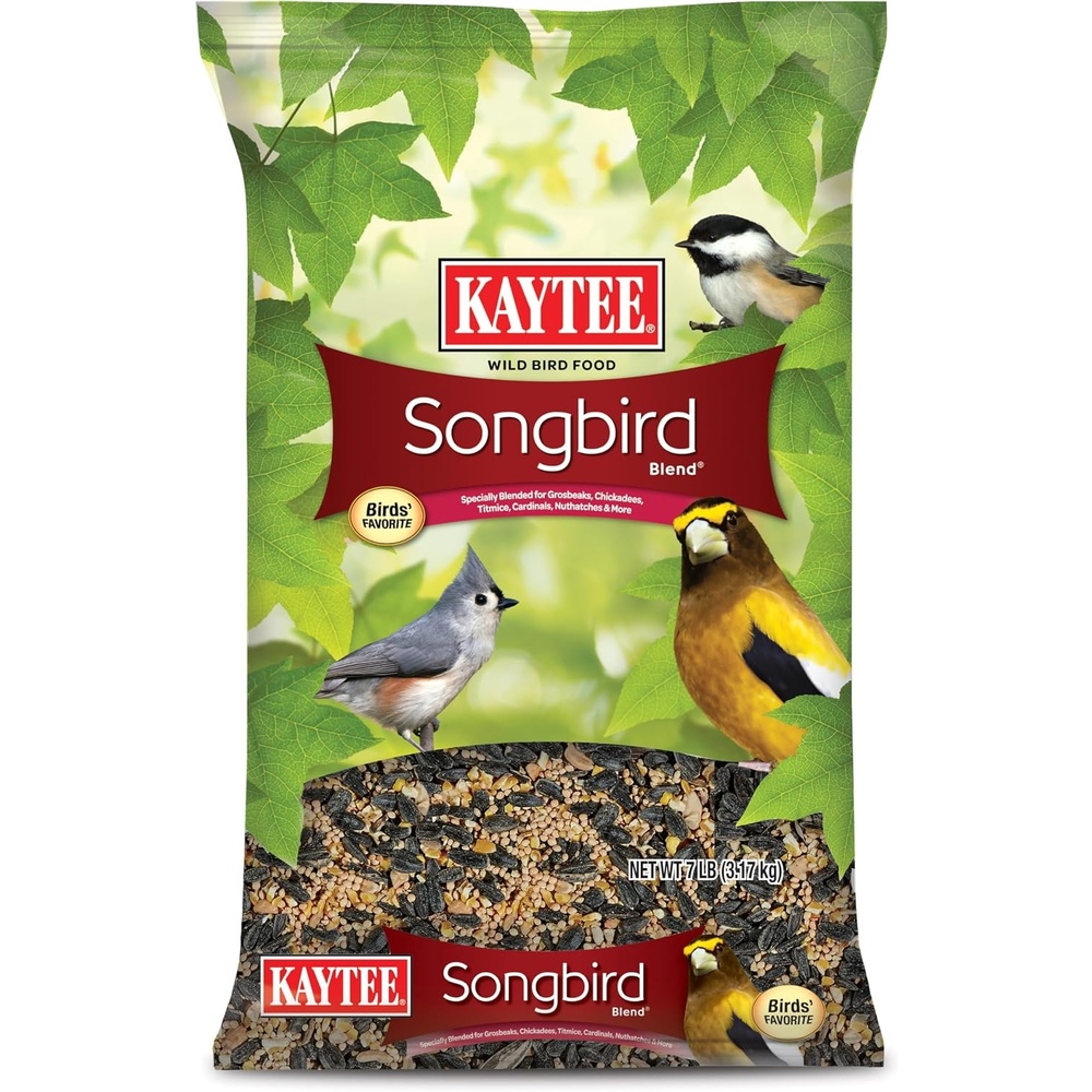 image:imageKaytee Wild Bird Songbird Blend Food Seed 7 Pound7 Pound Pack of 1