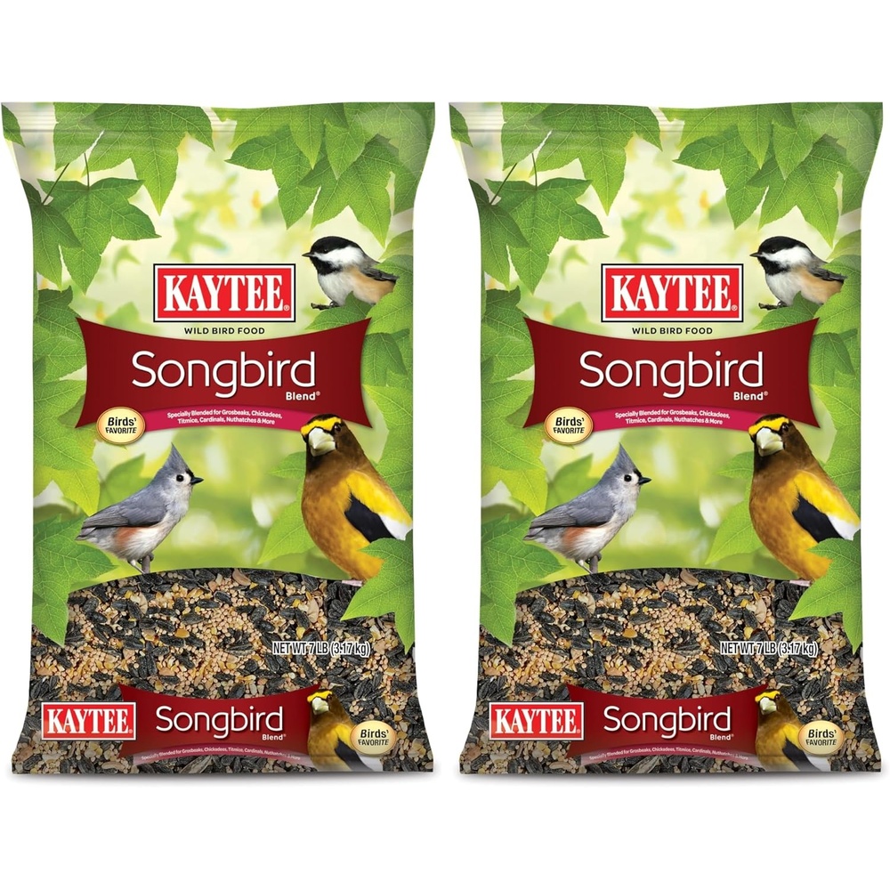 image:imageKaytee Wild Bird Songbird Blend Food Seed 7 Pound7 Pound Pack of 2