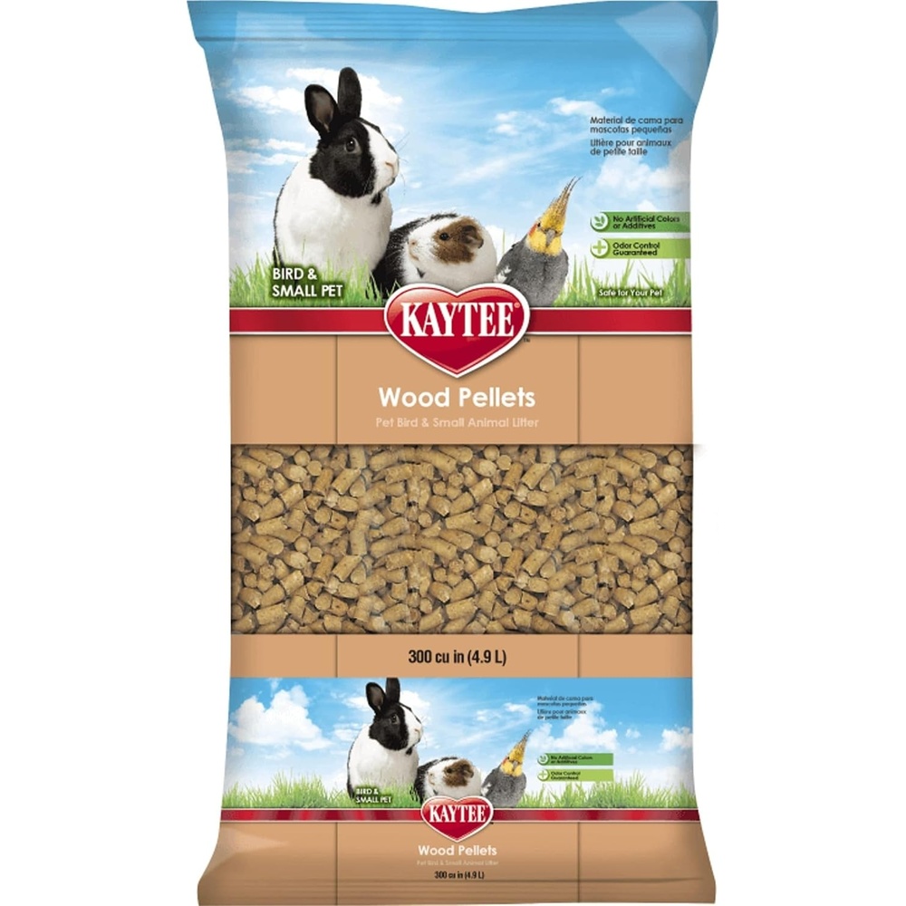 image:imageKaytee Wood Pellets Pet Bird amp Small Animal Litter 8 lb Bag165 Fl Oz Pack of 1