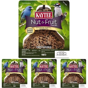 Kaytee 100064695 Sunflower Treat Bell, 10-Ounce(15 Ounce (Pack of 4))