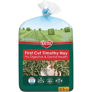 Kaytee 1st Cut Soft and Lush Timothy Hay for Guinea Pigs & Rabbits(1st Cut Hay)