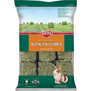 Kaytee Alfalfa Cubes for Rabbits and Guinea Pigs, 15 Oz(15 Ounce (Pack of 1))