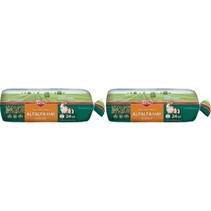 Kaytee Alfalfa Mini Bales, Guinea Pig Hay, 24 Ounces(24 Ounce (Pack of 2))