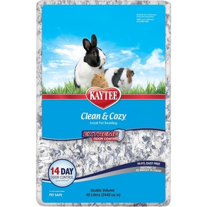 Kaytee Clean & Cozy Extreme Odor Control Hamster Bedding, 130 Liters(40 Liters)