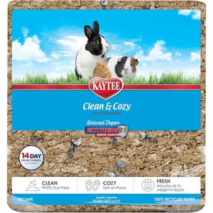 Kaytee Clean & Cozy Extreme Odor Control Hamster Bedding, 130 Liters(70 Liters)