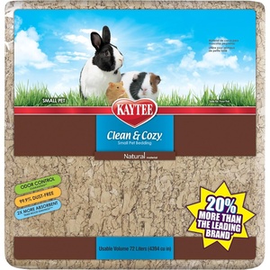 Kaytee Clean & Cozy Natural Paper Bedding, 72 Liter(72 Liter)