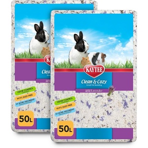 Kaytee Clean & Cozy Paper Bedding with Lavender, 100 Liters(100 Liters)