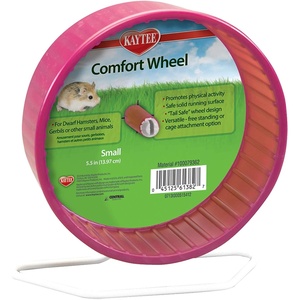 Kaytee Comfort Wheel, Large 8.5 Inches, Hamster Wheel(Blue)
