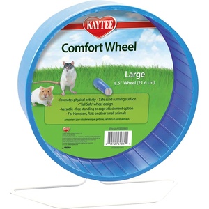Kaytee Comfort Wheel, Large 8.5 Inches, Hamster Wheel(Purple)