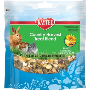 Kaytee Country Harvest Treat Blend for Rabbits, Guinea Pigs and Chinchillas(Single Pack)