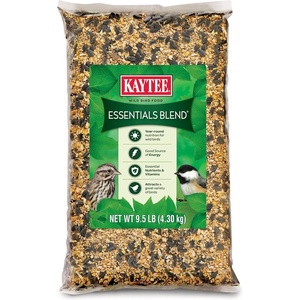 Kaytee Essentials Blend Wild Bird Seed Mix, 9.5 Pounds(9.5 Pound)