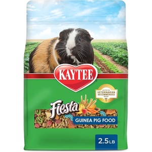 Kaytee Fiesta Guinea Pig Food, Nutritious Blend, 2.5 Pounds(2.5 Pound (Pack of 1))