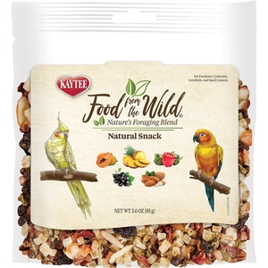 Kaytee Food From The Wild Natural Snack Food, Parakeet Treats, 3 oz(3 Ounce (Pack of 1))
