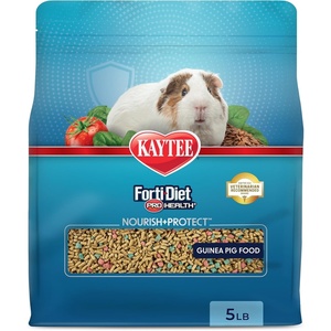 Kaytee Forti-Diet Pro Health Nourish+Protect Guinea Pig Food, 8 lb(5 Pound (Pack of 1))