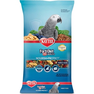 Kaytee Forti-Diet Pro Health Nourish+Protect Parrot Food, 25 Pounds(8 Pound (Pack of 1))