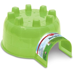 Kaytee Igloo Habitat Hideout for Hamster, Gerbil, Rat, Large(Mini)