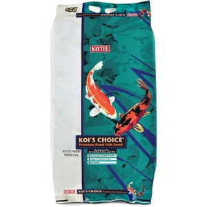 Kaytee Koi’s Choice Floating Fish Food for Koi, Goldfish & Pond Fish(25 Pound (Pack of 1))