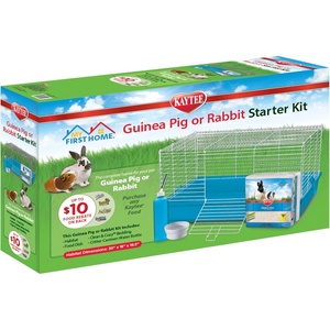 Kaytee My First Home Starter Kit Habitat for Pet Guinea Pigs(Habitat)