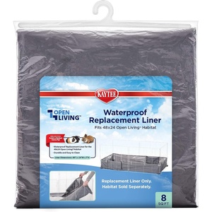 Kaytee Open Living Pet Guinea Pig or Rabbit Habitat Replacement Liner 48″ x 24″(48.0″L x 24.0″W x 0.1″H)
