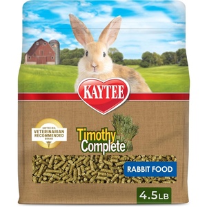 Kaytee Rabbit Food, Timothy Complete Rabbit Food Pellets, 9.5 Pounds(4.5 Pound (Pack of 1))