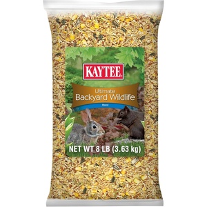 Kaytee Ultimate Backyard Wildlife Food for Wild Squirrels, Rabbits, Chipmunks, and More, 8 Pounds(8 Pound (Pack of 1))