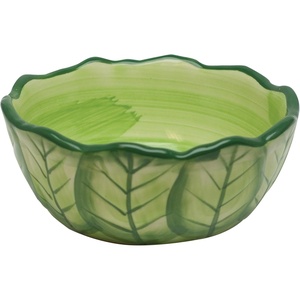 Kaytee Vege-T-Bowl Cabbage 6 inches, Green(Green)