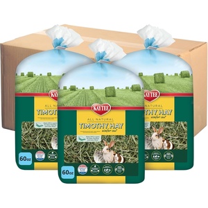 Kaytee Wafer Cut Timothy Hay for Rabbit & Guinea Pigs, 180 Ounce(11.25 Pound (Pack of 1))