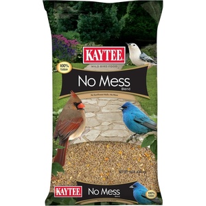 Kaytee Wild Bird No Mess Food Seed Blend for Cardinals, 5 Pound(10 Pound (Pack of 1))