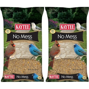 Kaytee Wild Bird No Mess Food Seed Blend for Cardinals, 5 Pound(10 Pound (Pack of 2))