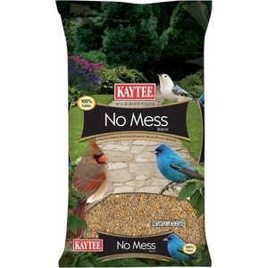 Kaytee Wild Bird No Mess Food Seed Blend for Cardinals, 5 Pound(5 Pound (Pack of 1))