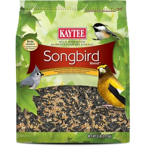 Kaytee Wild Bird Songbird Blend Food Seed, 7 Pound(5 Pound (Pack of 1))
