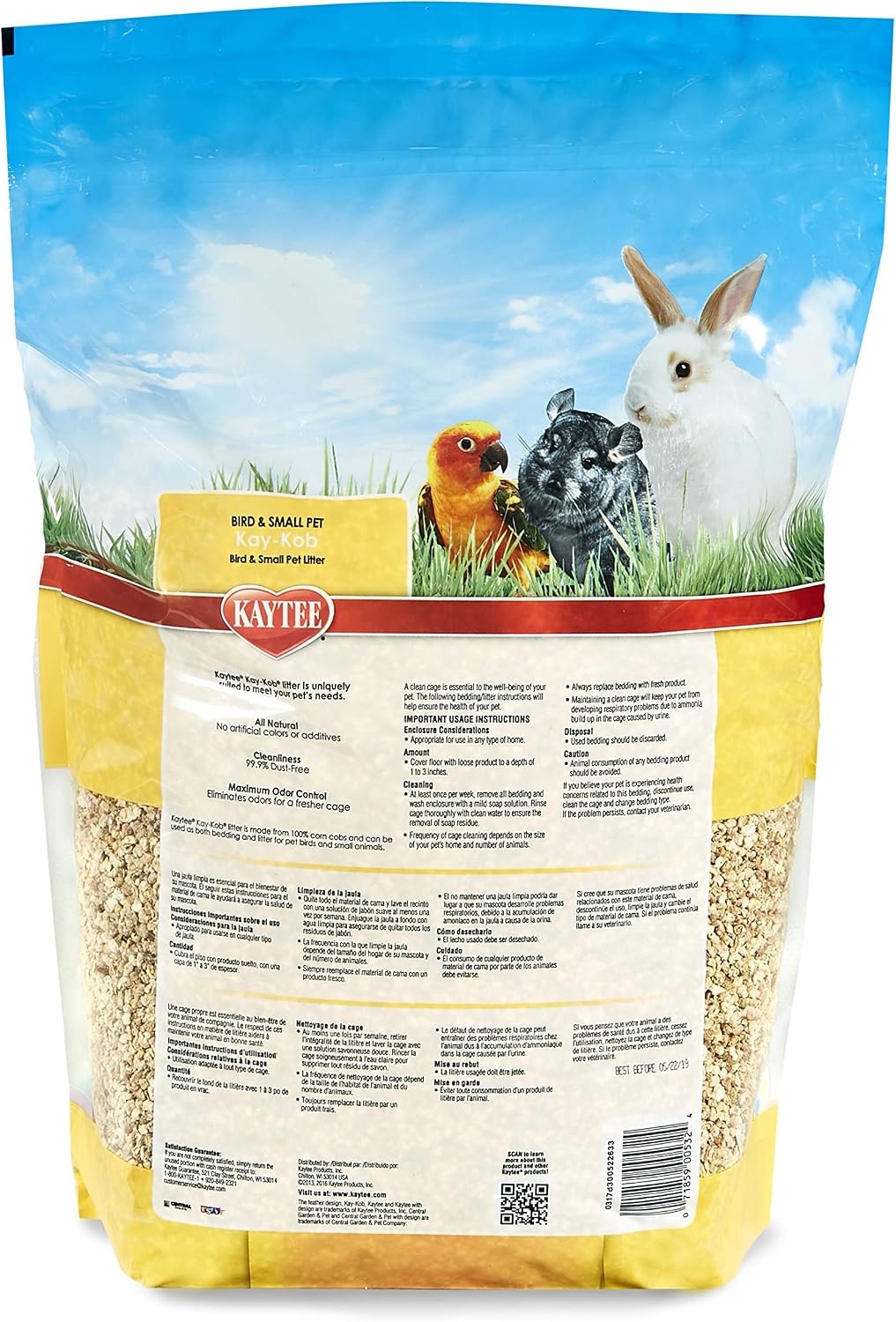 image:imageKaytee KayKOB Bedding 1 Cu Ft8 Pound Pack of 1