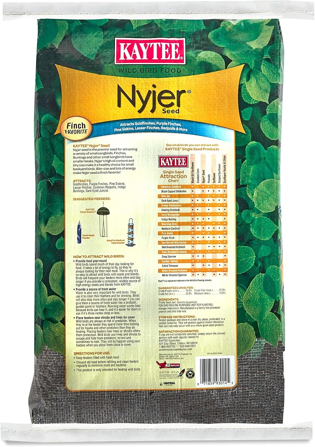 image:imageKaytee Nyjer Thistle Seed 3 Pound Pack of 120 Pound Pack of 1